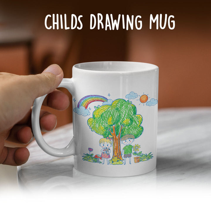 Personalized Kids Drawing Mug