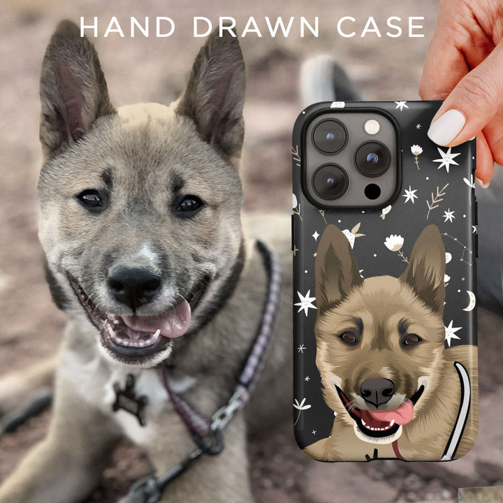 Personalized Dog Boho Pattern Case