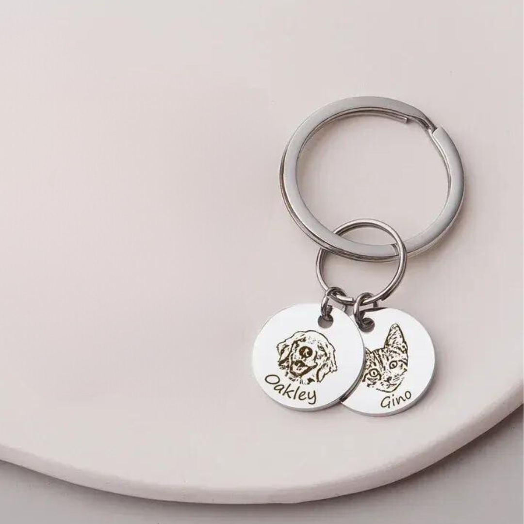 Personalized Furever Keychain