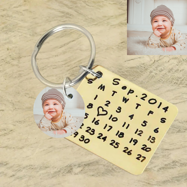 Personalized Moment Keepers Keychain