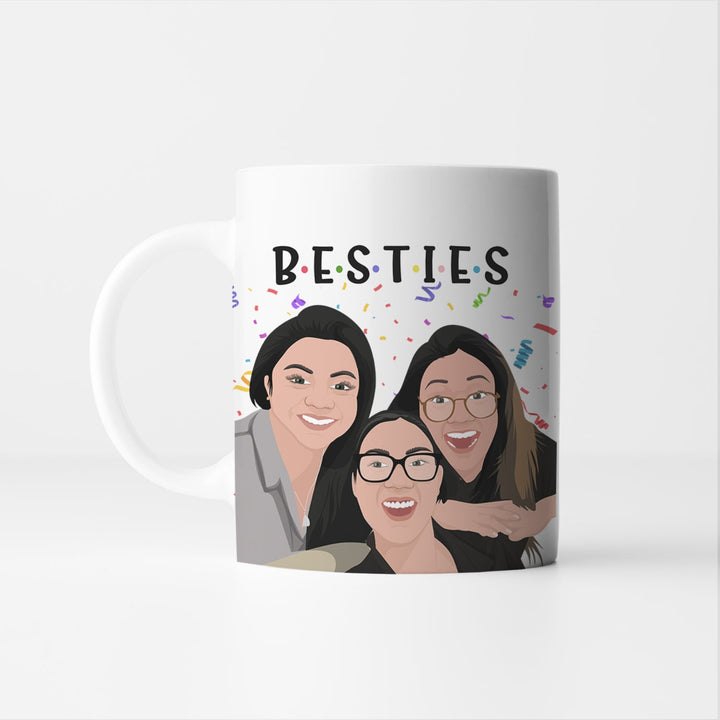 Personalized Besties Mug