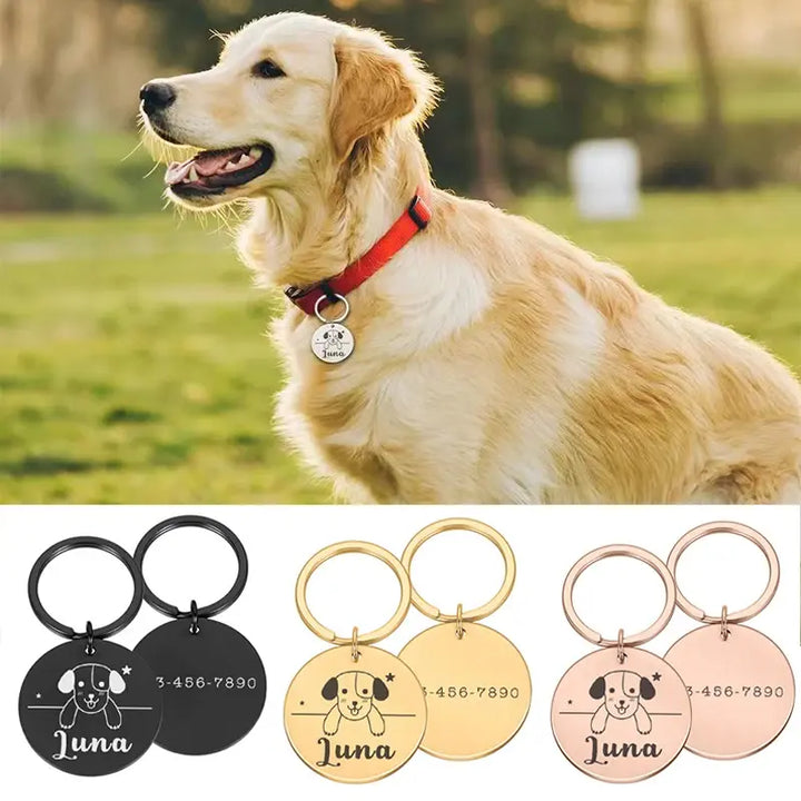Personalized Pawfect Identity Tag