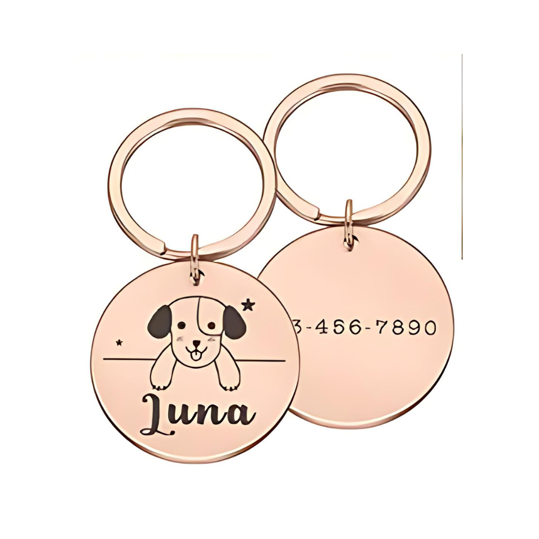 Personalized Pawfect Identity Tag