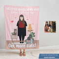 Get More Cats Personalized Blanket - Personalized Memories