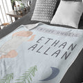 Personalized Adventure Awaits Baby Blanket - Personalized Memories