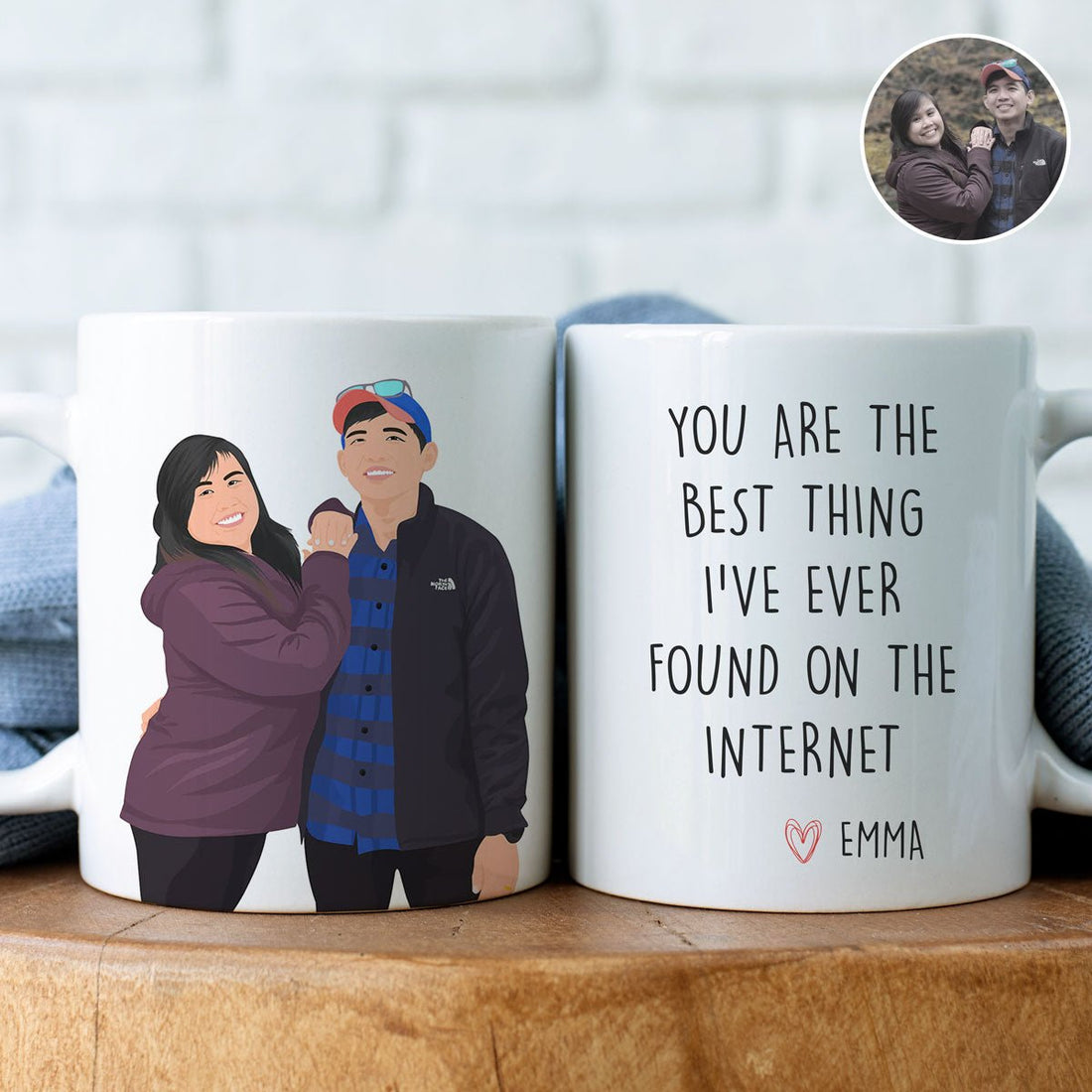 Personalized Best Thing on the Internet Mug - Personalized Memories