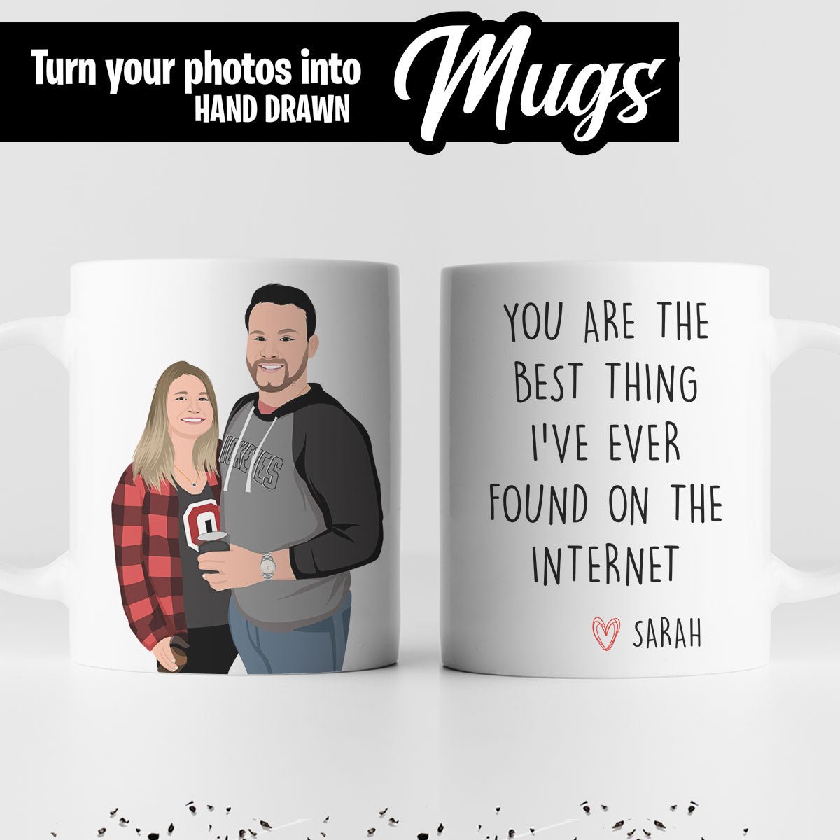 Personalized Best Thing on the Internet Mug - Personalized Memories