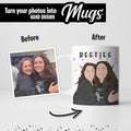 Personalized Besties Mug - Personalized Memories