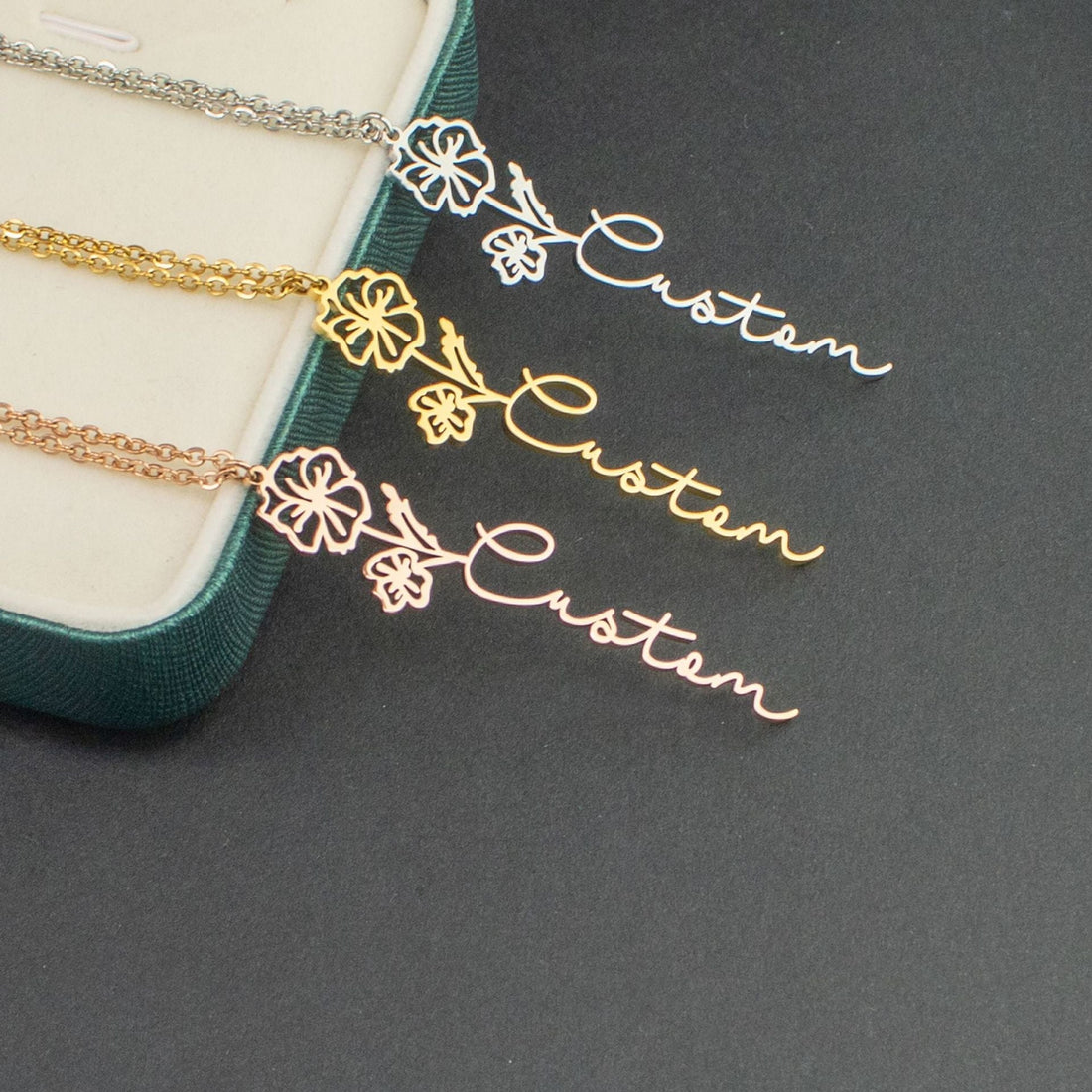 Personalized Birth Name Necklace - Personalized Memories