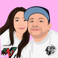 Personalized Cartoon Couple Portraits - Digital - Personalized Memories