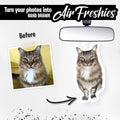 Personalized Cat Portrait Air Freshener - Personalized Memories