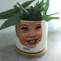 Personalized Character Plant Pot - Personalized Memories