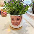 Personalized Character Plant Pot - Personalized Memories