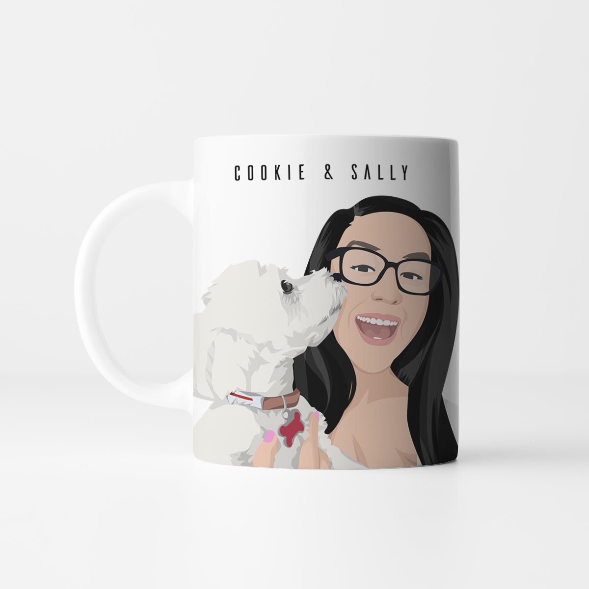 Personalized Dog and Owner Mug - Personalized Memories