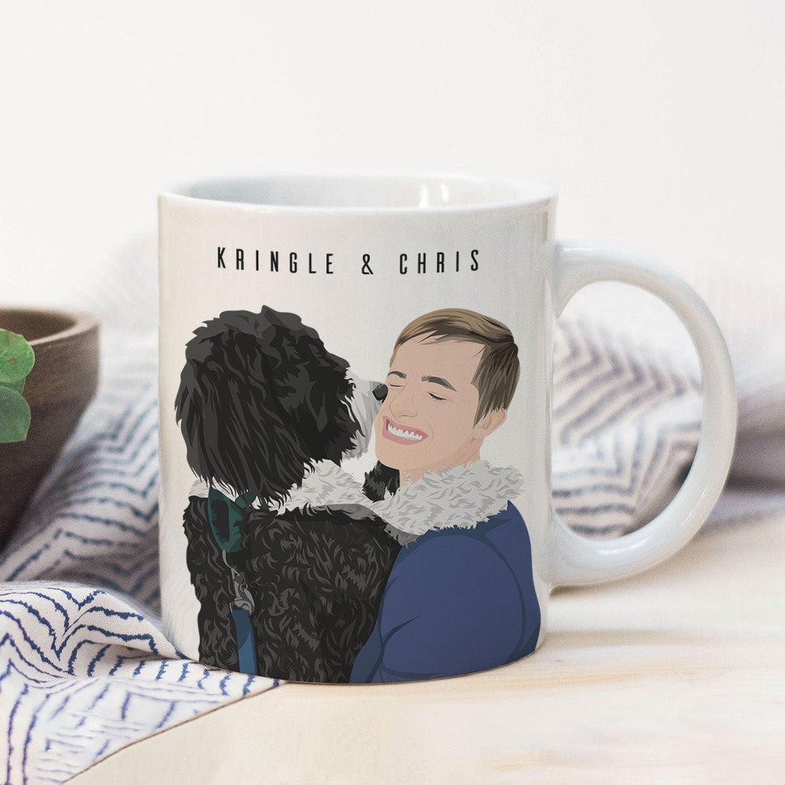 Personalized Dog and Owner Mug - Personalized Memories