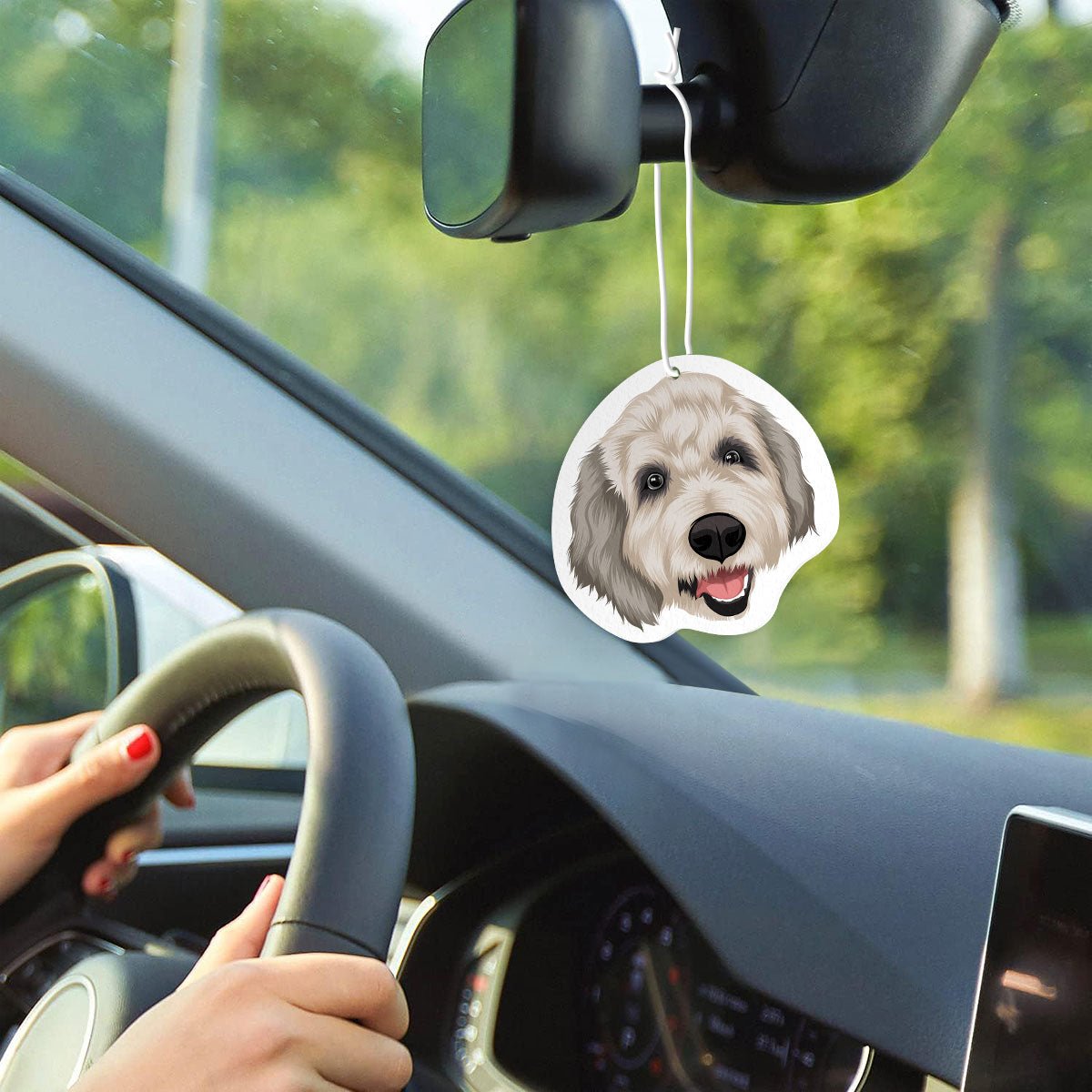 Personalized Dog Face Air Freshener - Personalized Memories