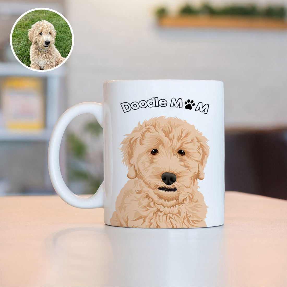 Personalized Doodle Mom Mug - Personalized Memories