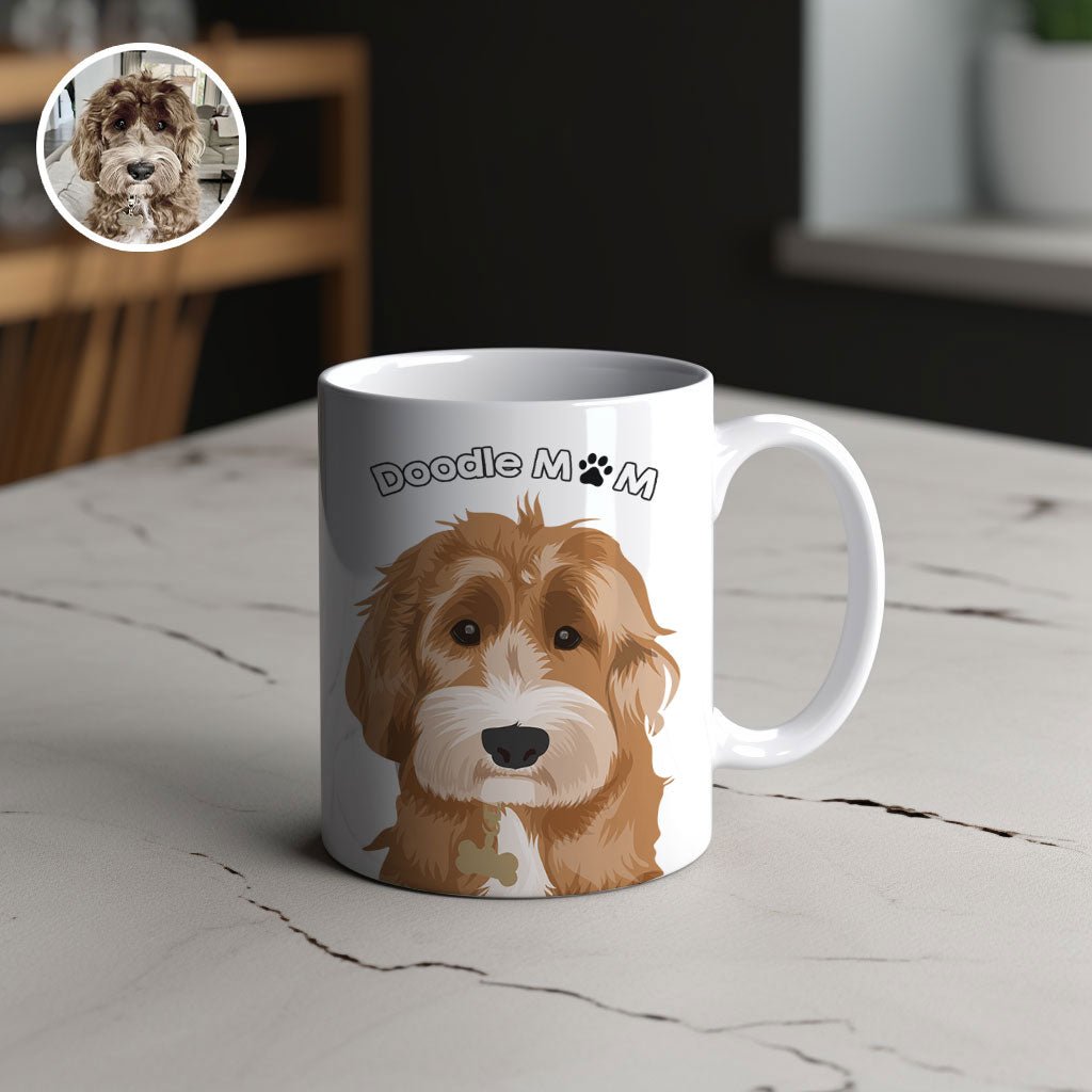 Personalized Doodle Mom Mug - Personalized Memories