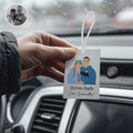 Personalized Drive Safe Couples Air Freshener - Personalized Memories