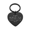 Personalized Encoded Endearments Keychain - Personalized Memories