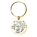 Personalized Engraved Beginnings Keychain - Personalized Memories