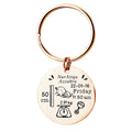 Personalized Engraved Beginnings Keychain - Personalized Memories