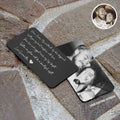 Personalized ENGRAVED Wallet Card - Personalized Memories