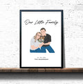 Personalized Family Portrait Drawing - Personalized Memories