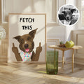 Personalized Fetch this Pet Portrait - Personalized Memories