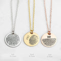 Personalized Fingerprint Necklace Gift - Personalized Memories