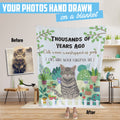 Personalized Funny Cat Blanket - Personalized Memories