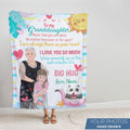 Personalized Granddaughter Blanket From Nana - Personalized Memories