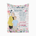 Personalized Grandson Blanket From Nana - Personalized Memories