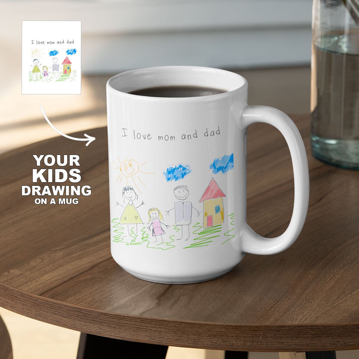 Personalized Kids Drawing Mug - Personalized Memories