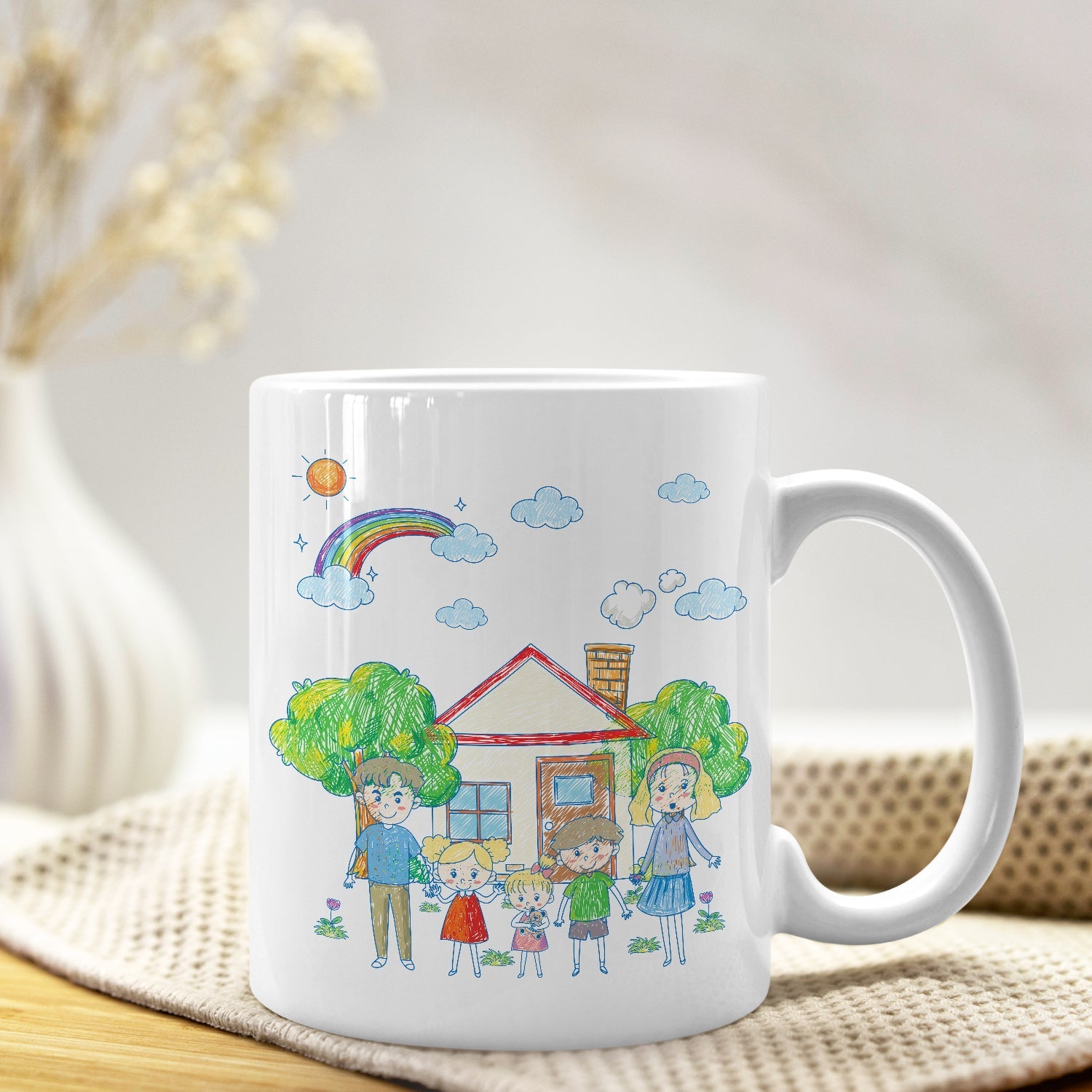 Personalized Kids Drawing Mug - Personalized Memories