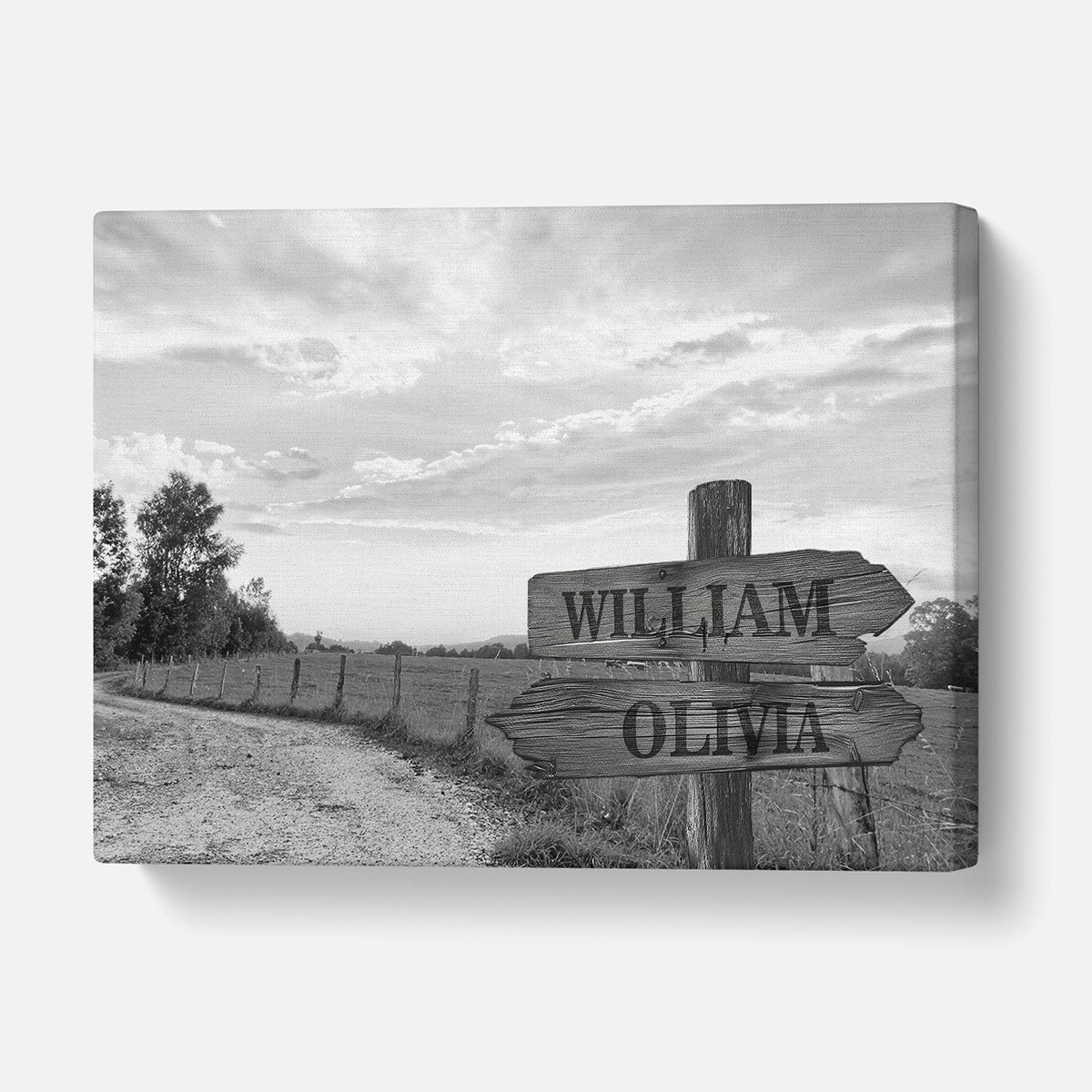 Personalized Multiple Names Farm Canvas - Personalized Memories