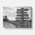 Personalized Multiple Names Farm Canvas - Personalized Memories