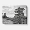 Personalized Multiple Names Farm Canvas - Personalized Memories