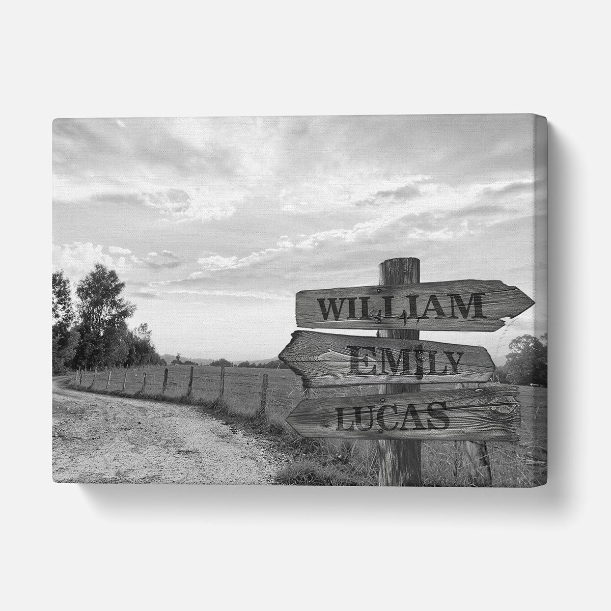 Personalized Multiple Names Farm Canvas - Personalized Memories