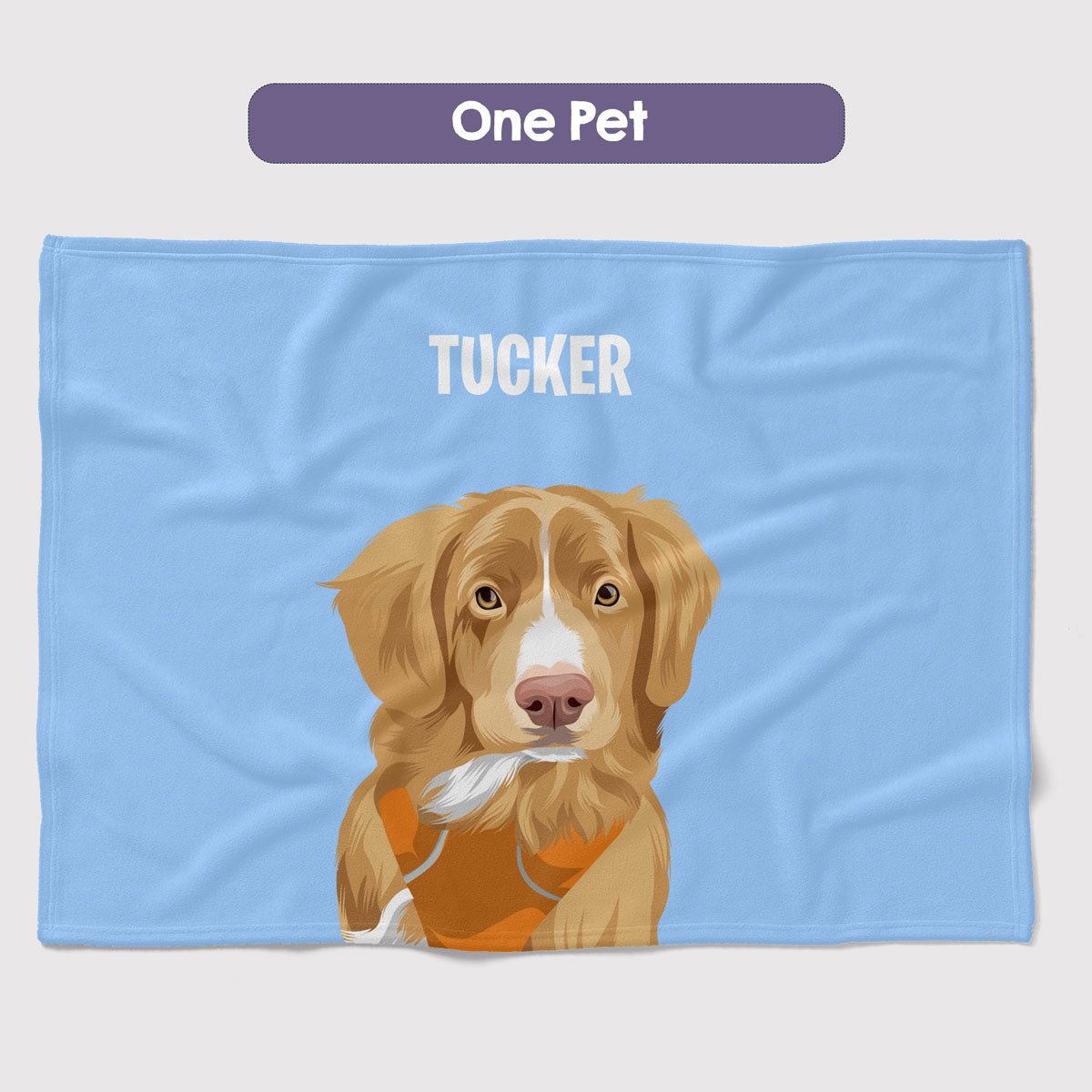 Personalized Multiple Pets Blanket - Personalized Memories