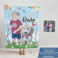 Personalized My Dog Best Friend Blanket - Personalized Memories