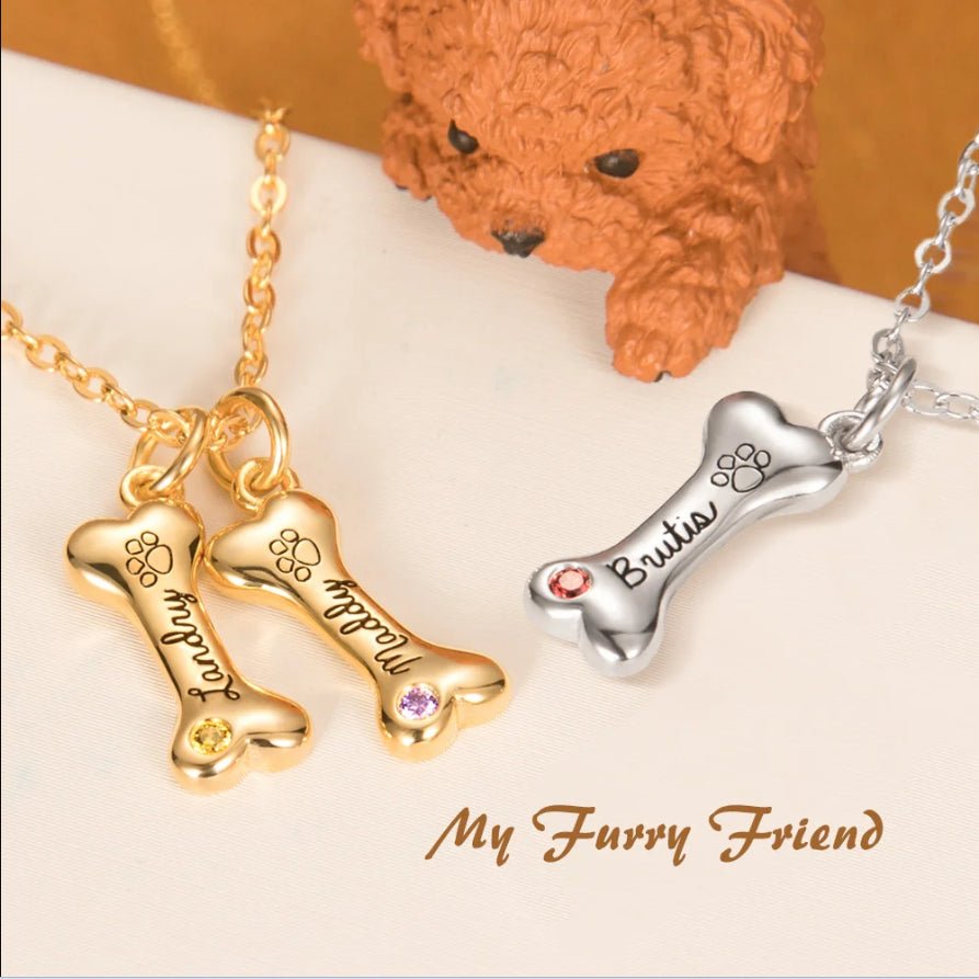 Personalized My Special Pup Bone Chain - Personalized Memories