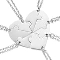 Personalized One Heart stitched Necklace - Personalized Memories