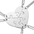 Personalized One Heart stitched Necklace - Personalized Memories