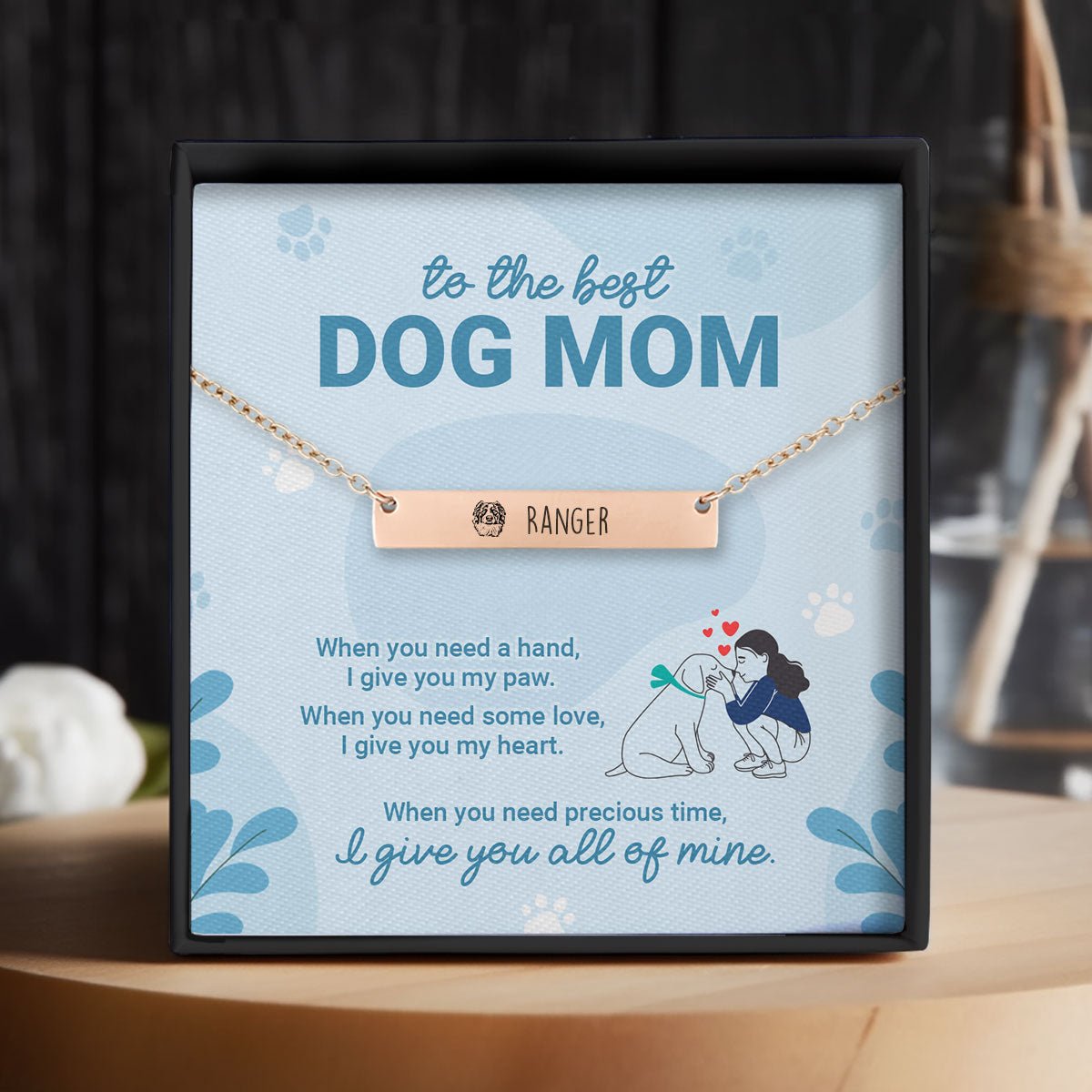 Personalized Pet Necklace Gift - Personalized Memories