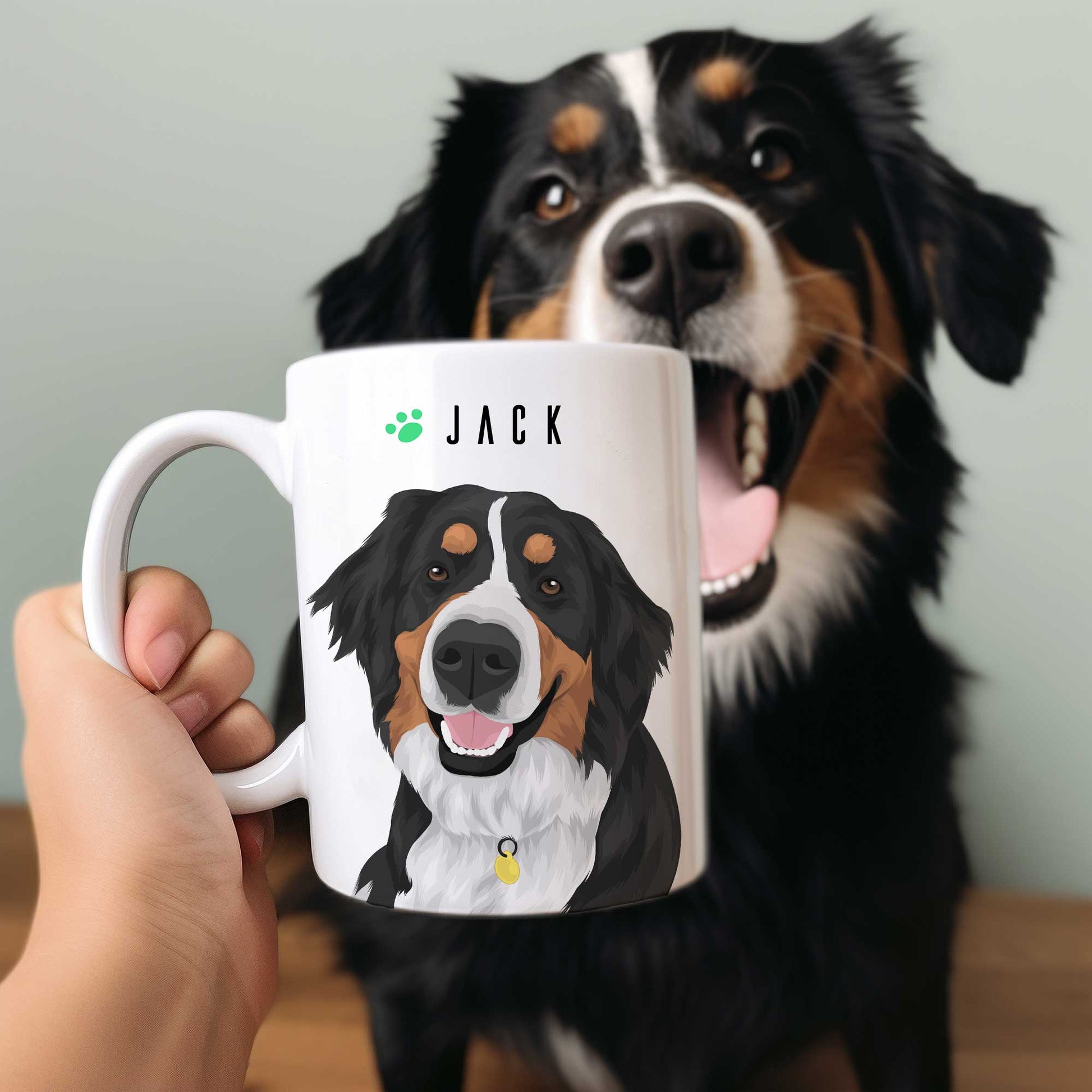 Personalized Pet Portrait Mug - Personalized Memories