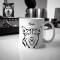 Personalized Pet Sketch Mug - Personalized Memories