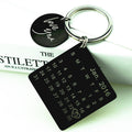 Personalized Save the Date Calendar Keychain - Personalized Memories