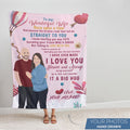 Personalized To My Wife Message Blanket - Personalized Memories