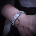 Personalized Washed Out Rock Bracelet - Personalized Memories